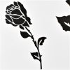 la rose noire en tatouage